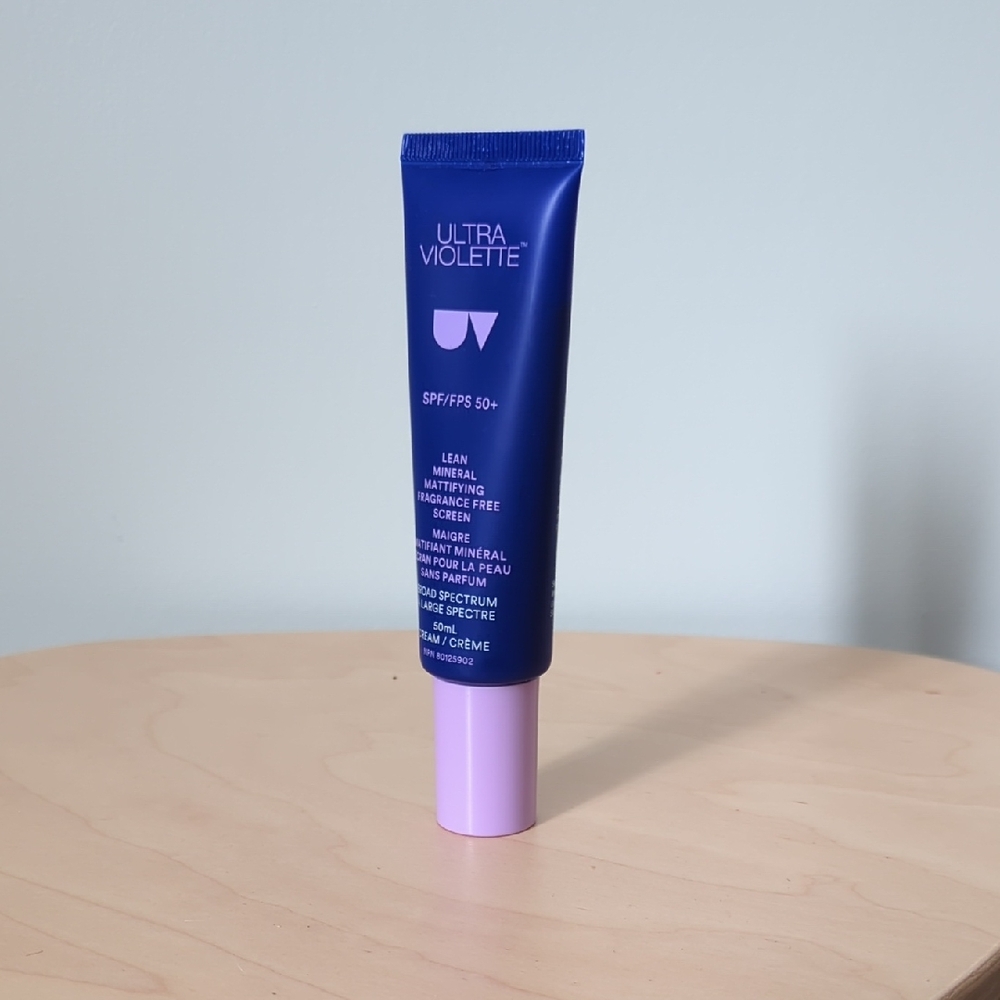 Ultra Violette Lean Mineral Mattifying Fragrance Free Sunscreen